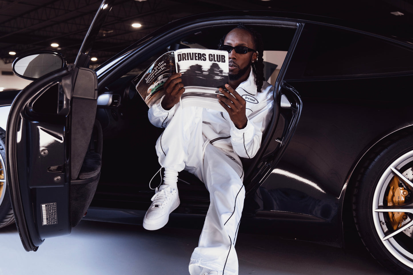Blanc Tracksuit Set.