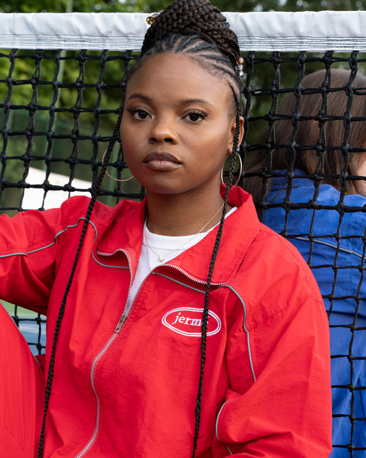 Red 3M Windbreaker Jacket.