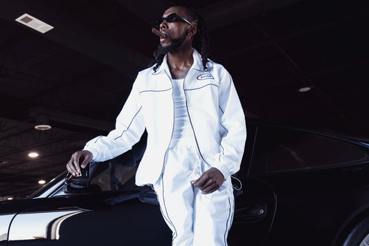 Blanc Tracksuit Set.