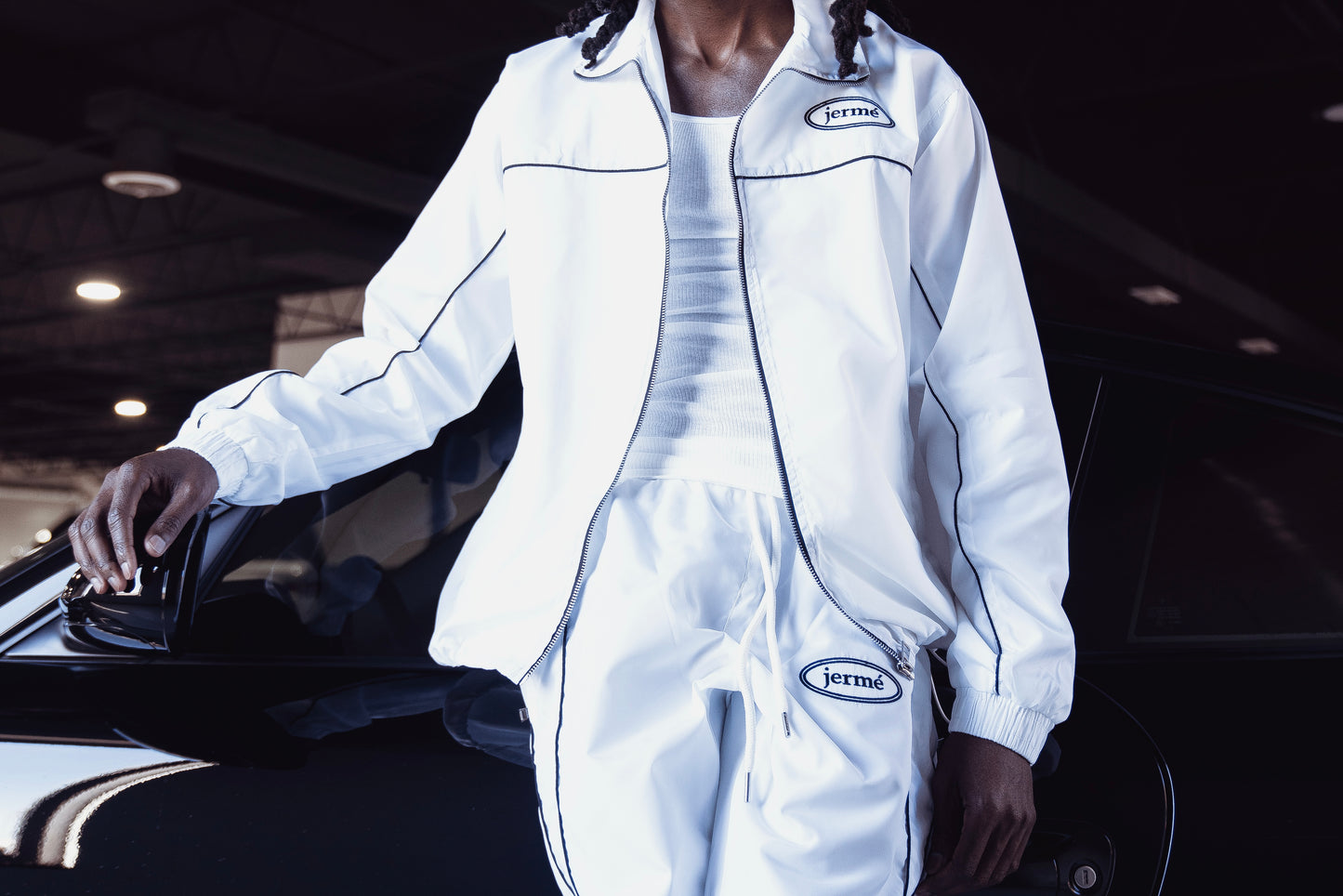 Blanc Tracksuit Set.